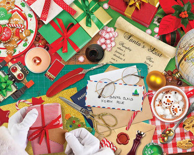 Santa's Desk 1000 Piece Puzzle