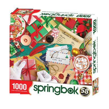 Santa's Desk 1000 Piece Puzzle