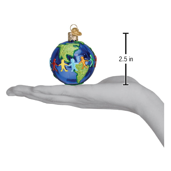 Old World Christmas World Peace Ornament    