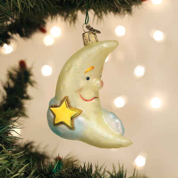 Old World Christmas Mister Moon Ornament    