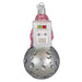 Old World Christmas Pink Astronaut Ornament