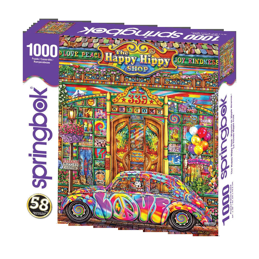 The Happy Hippy Shop 1000 Piece Puzzle