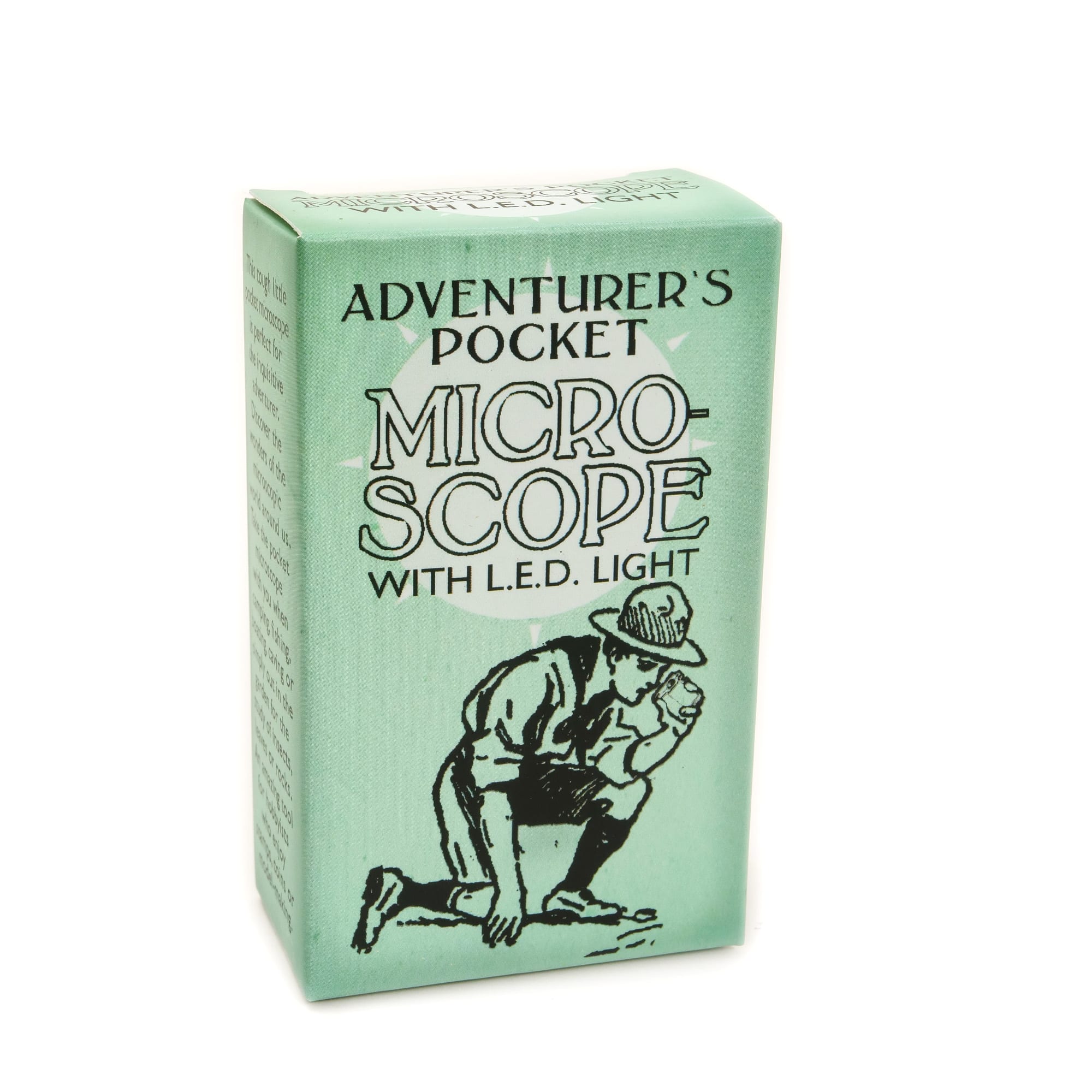 Adventurer's Pocket Microscope with LED Light