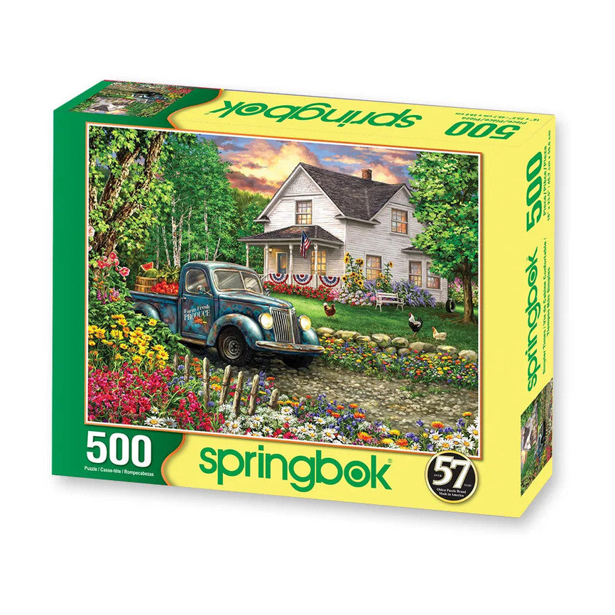 Simpler Times 500 Piece Puzzle