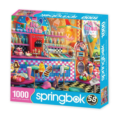 Ice Cream Shop 1000 Piece Puzzle