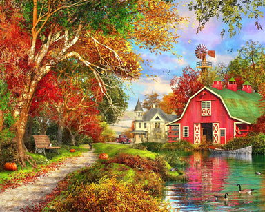 Autumn Barn 1000 Piece Puzzle