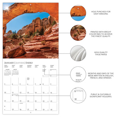 National Parks 2027 Wall Calendar