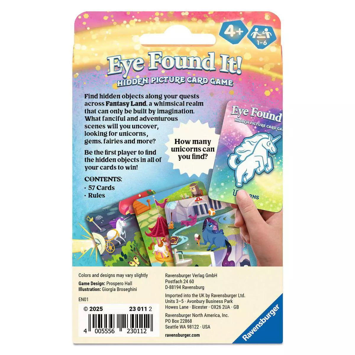 Eye Found It! Fantasy Hidden Picture Card Game