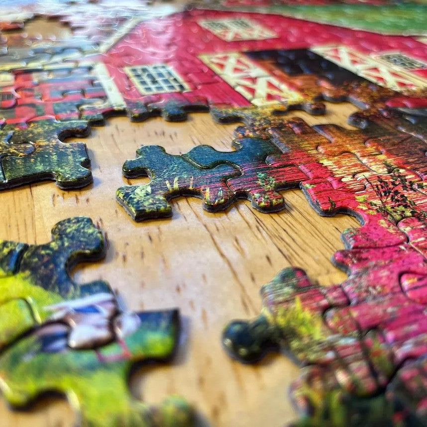 Autumn Barn 1000 Piece Puzzle
