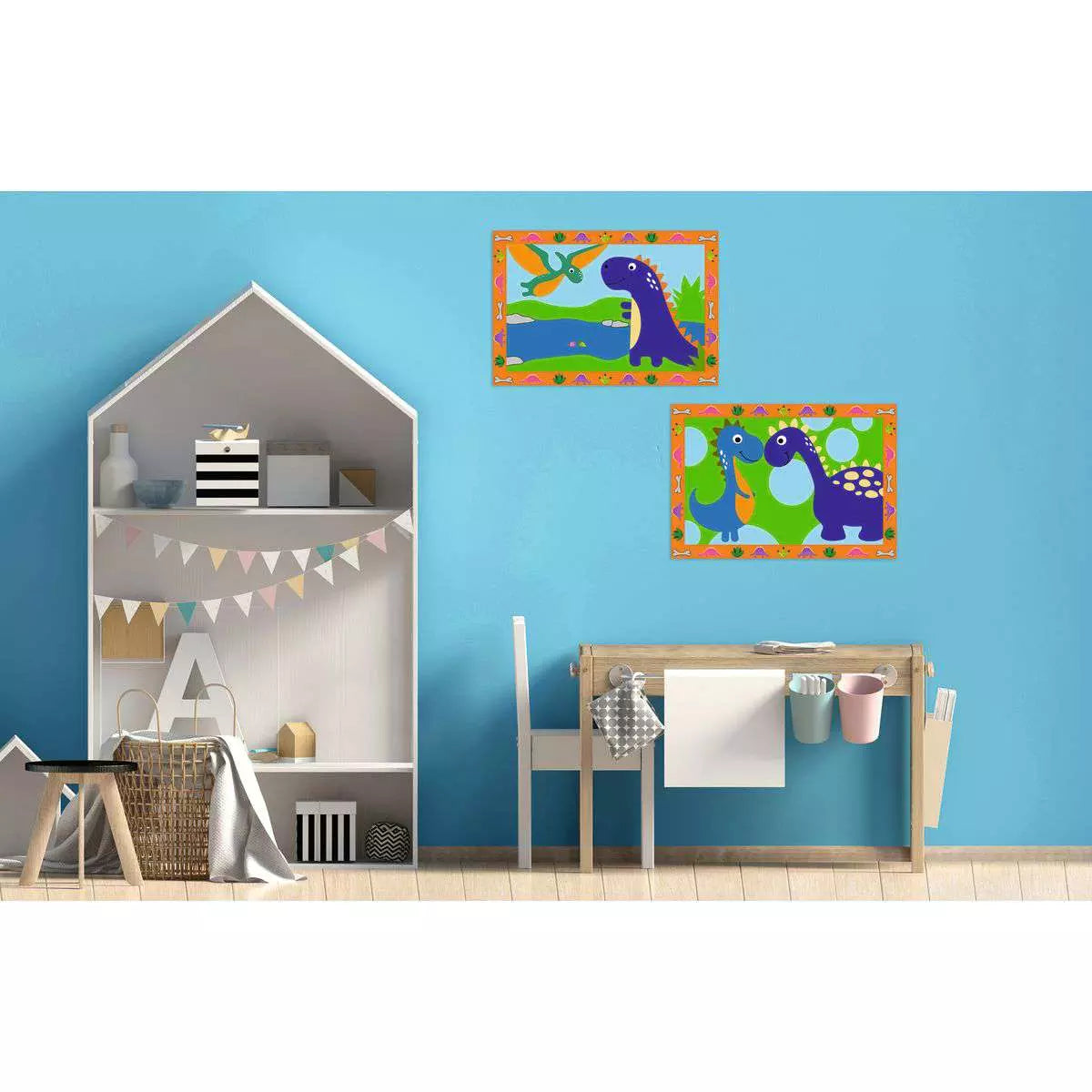 CreArt Junior Land of the Dinosaurs Paint-by-Number