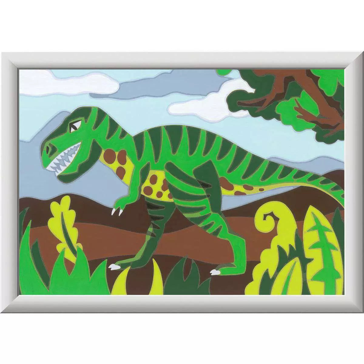 CreArt Roaming Dinosaur Paint-by-Number