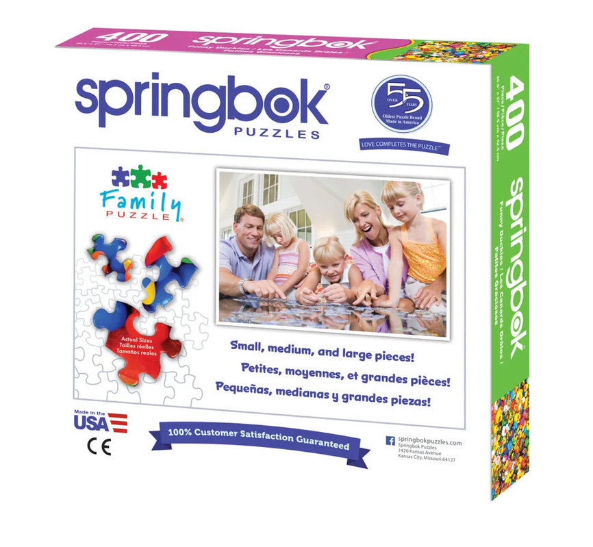 Funny Duckies 400 Piece Family Puzzle