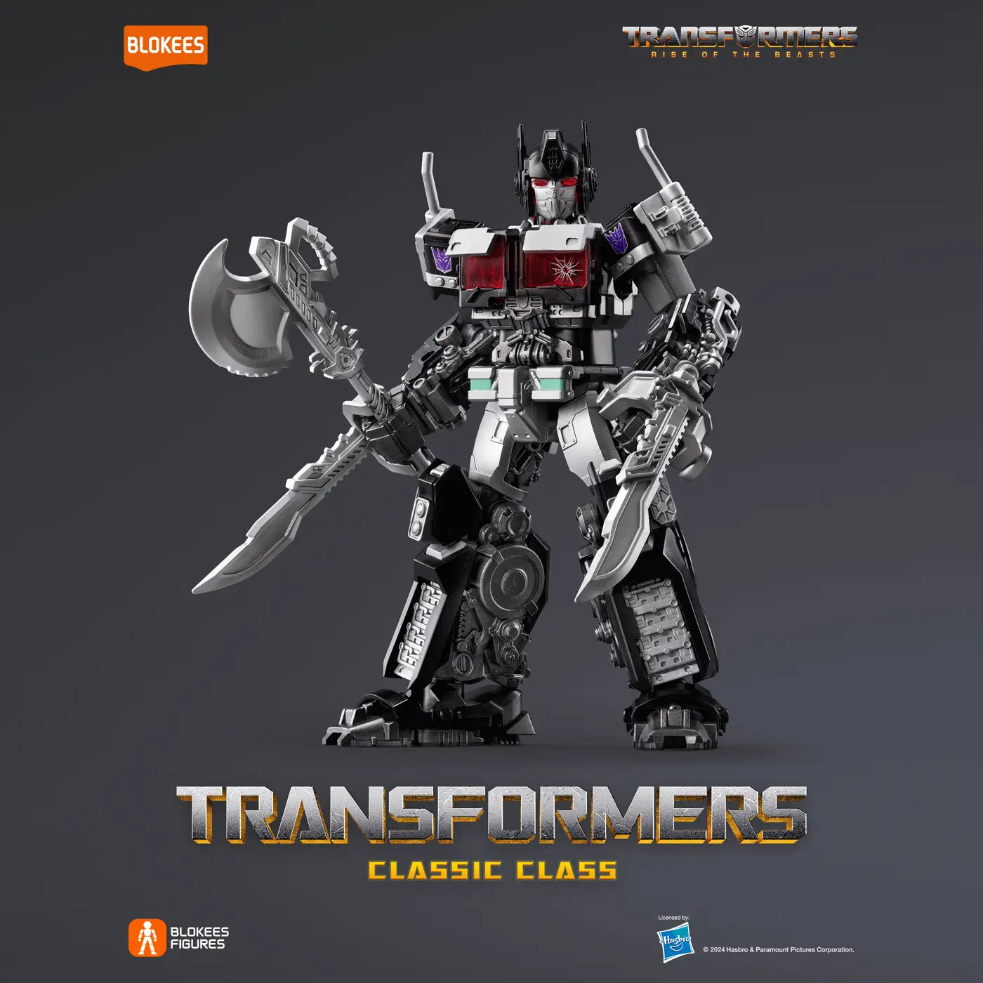 BLK Transformers Classic Class 08 - Nemesis Prime - Rise of the Beasts