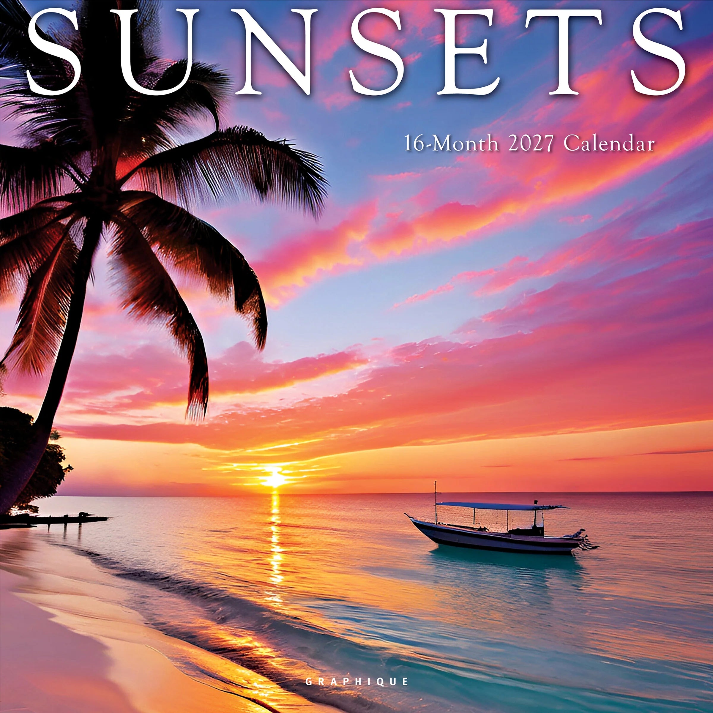 GRPH Sunsets 2027 Wall Calendar