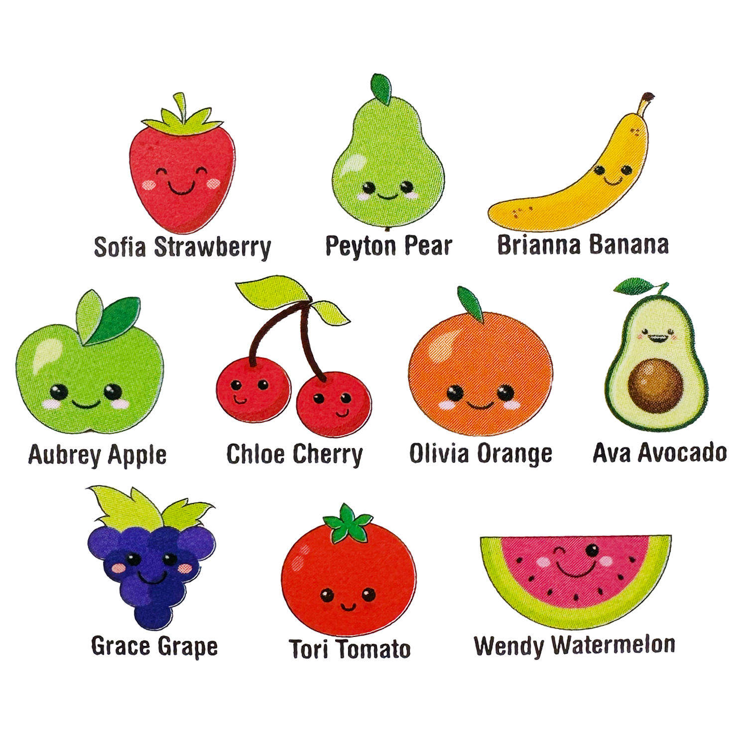 Farmers Market Squishies (Single) - Random Color