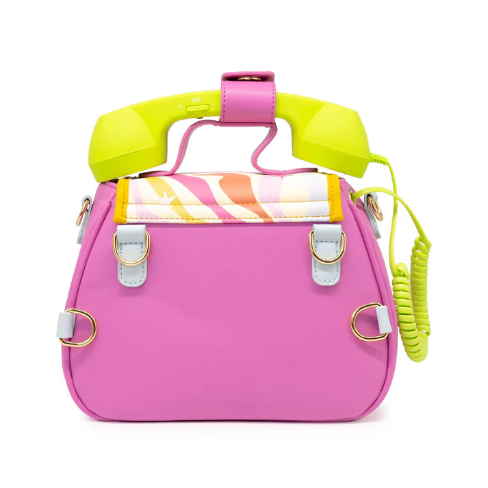 Ring Ring Phone Convertible Handbag - Retro Vibes    