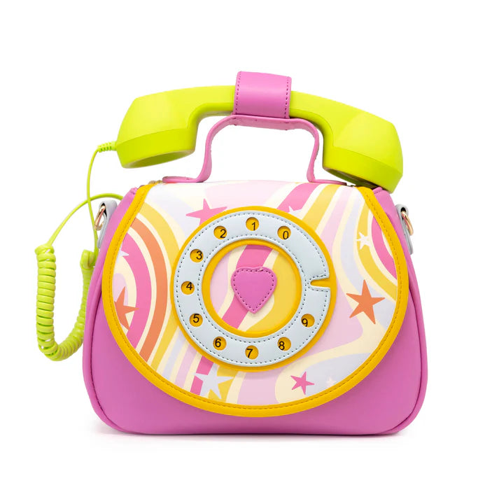 Ring Ring Phone Convertible Handbag - Retro Vibes    