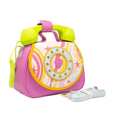 Ring Ring Phone Convertible Handbag - Retro Vibes    