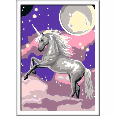 RAV CreArt Glow-in-the-Dark Unicorn Paint-by-Number