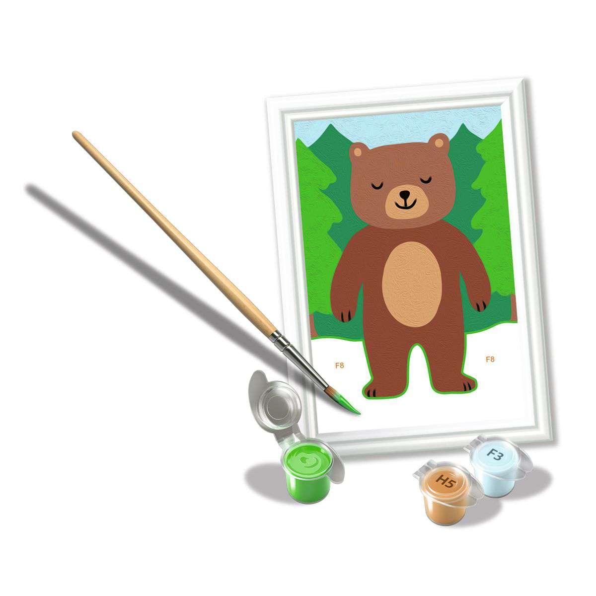 CreArt Wild Bear Paint-by-Number