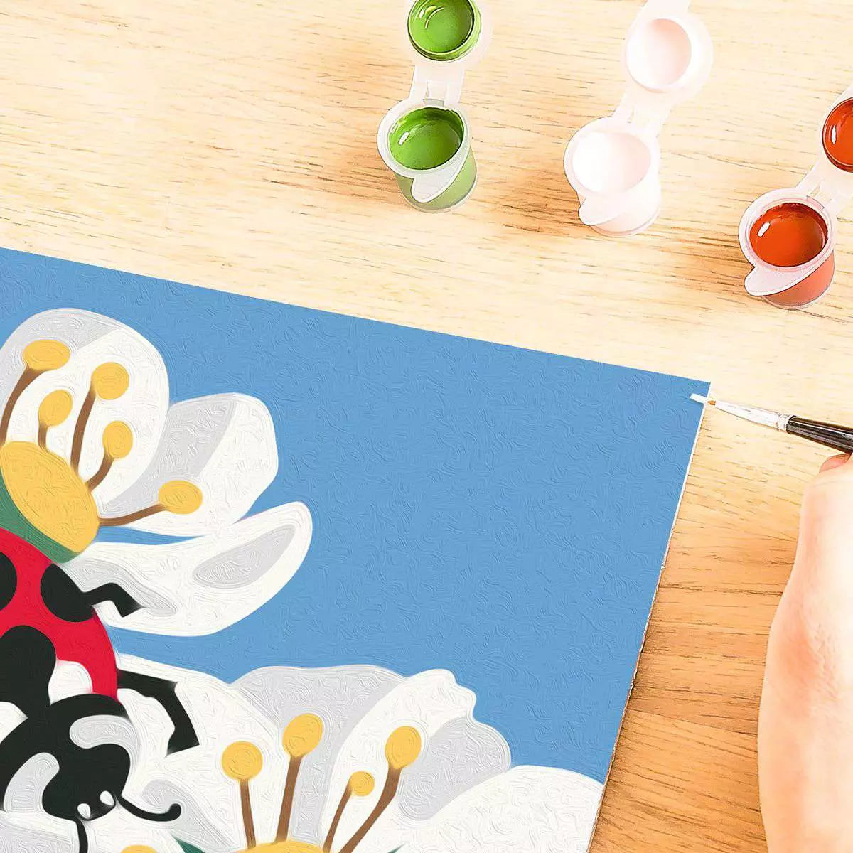 RAV CreArt Ladybug in Nature Paint-by-Number