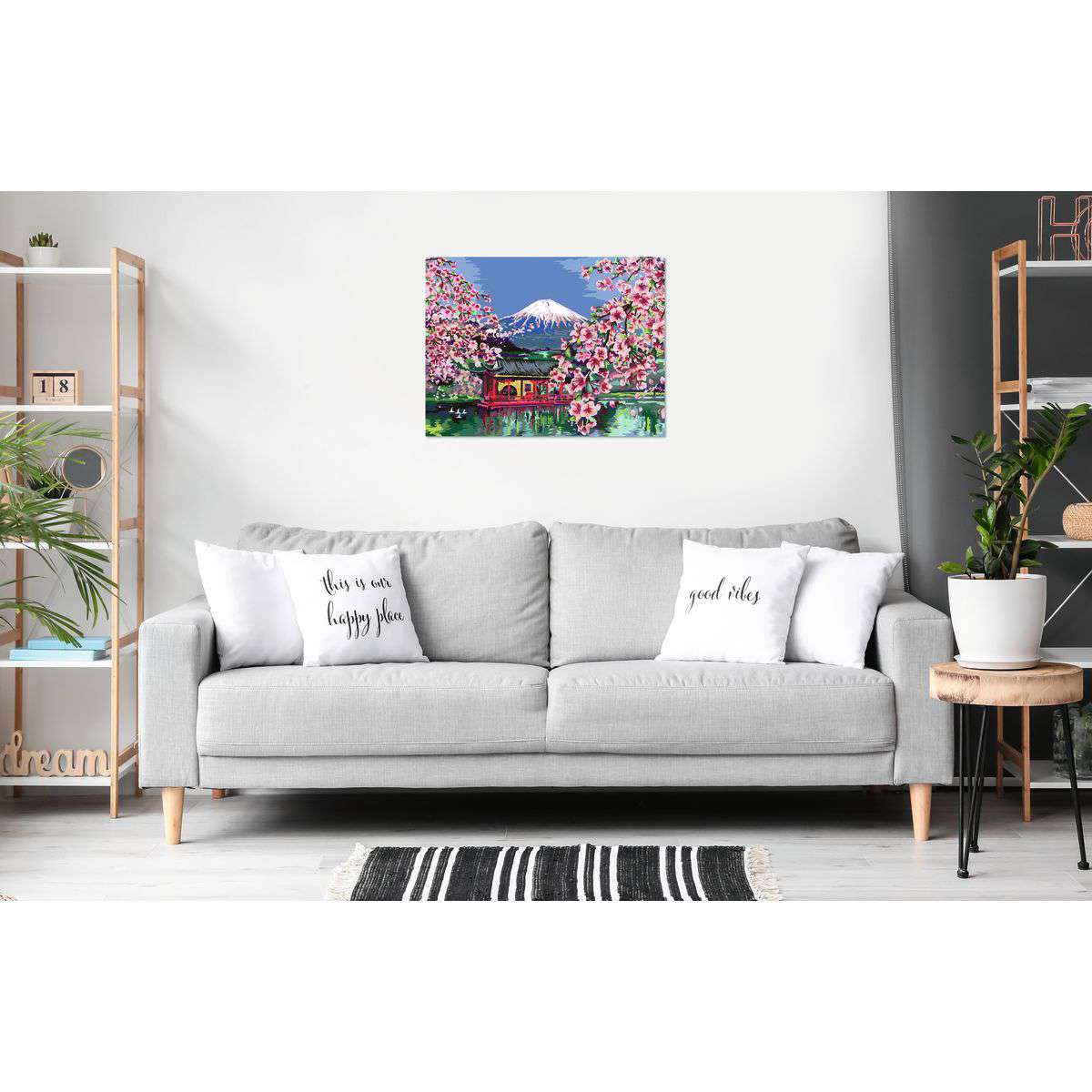 RAV CreArt Canvas Edition: Japanese Cherry Blossom Paint-by-Number