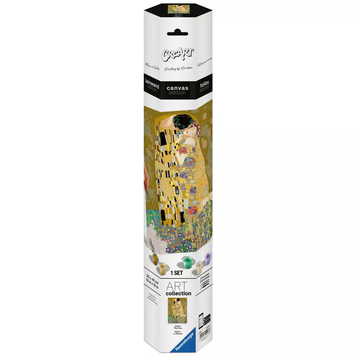 RAV CreArt Canvas Edition: The Kiss Paint-by-Number
