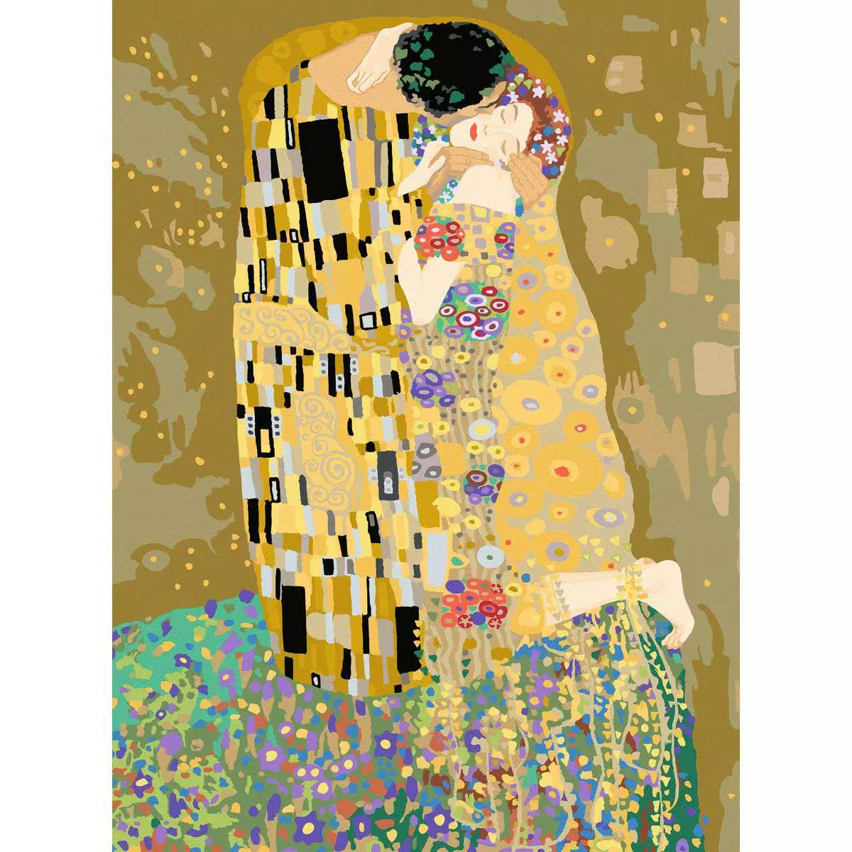 RAV CreArt Canvas Edition: The Kiss Paint-by-Number