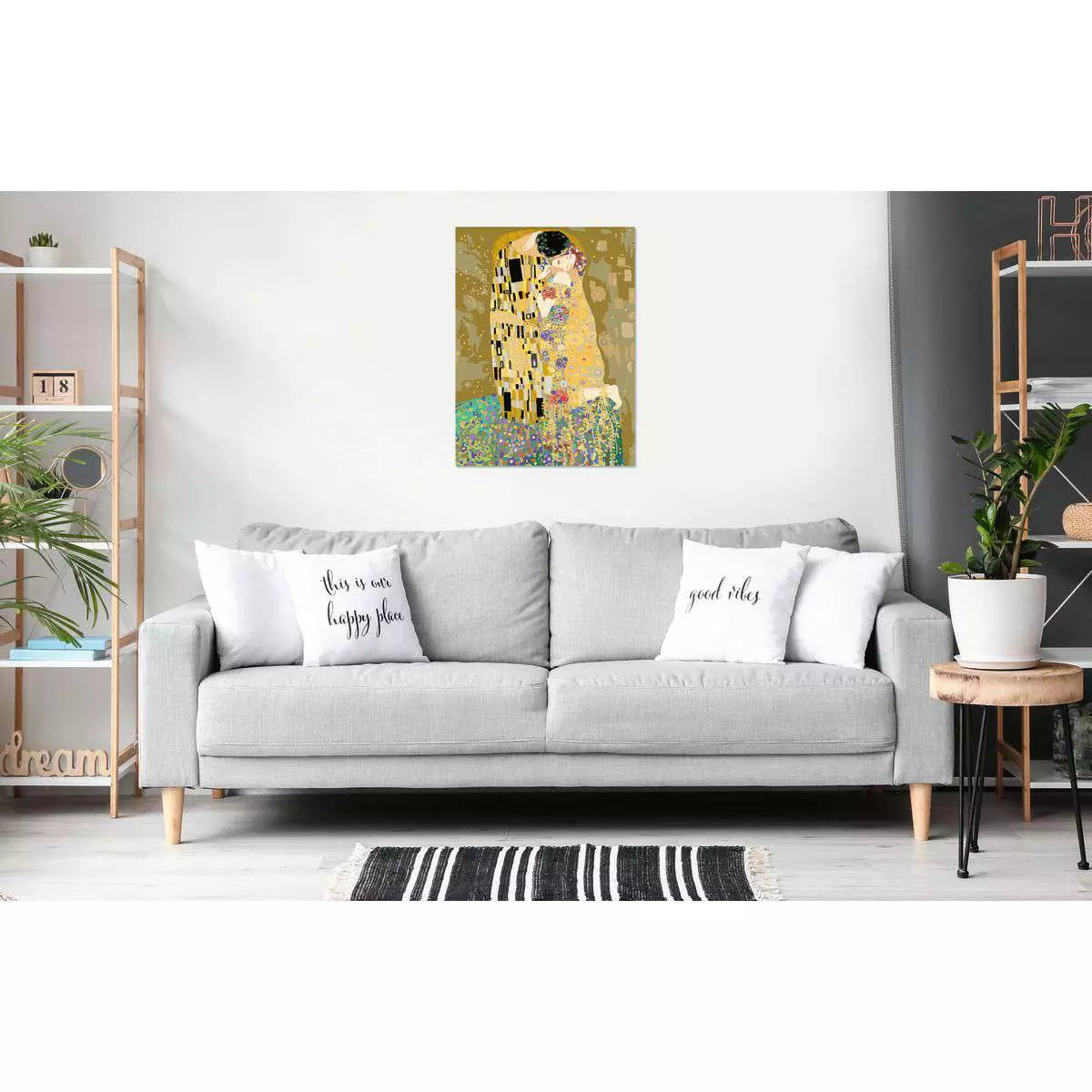 RAV CreArt Canvas Edition: The Kiss Paint-by-Number