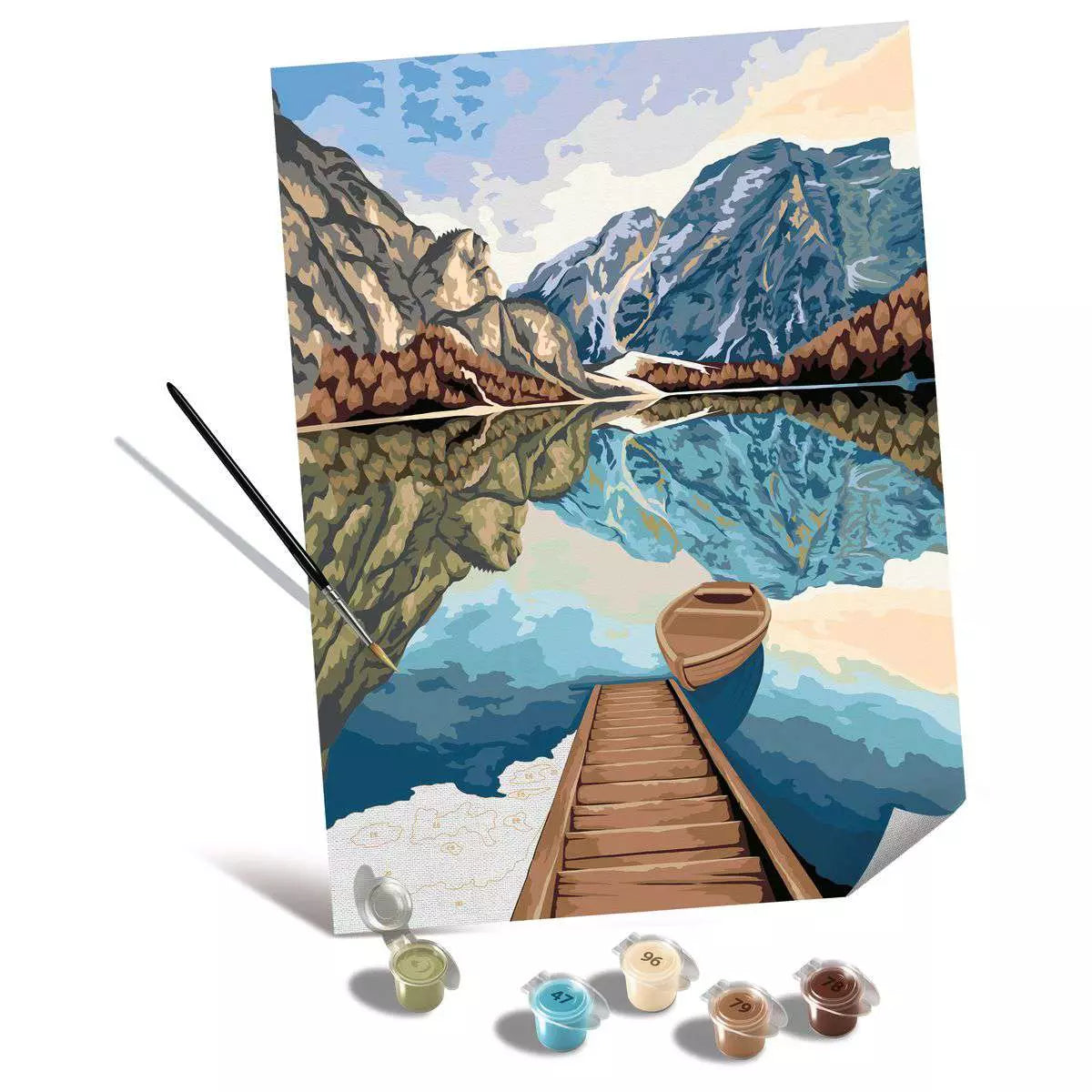 RAV CreArt Canvas Edition: Lake Views Paint-by-Number