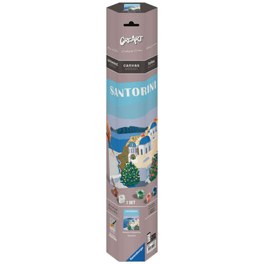 CreArt Canvas Edition: Shades of Santorini Paint-by-Number