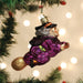 Old World Christmas Witch on Broomstick Ornament    