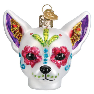 Old World Christmas Día De Los Muertos Dog Ornament