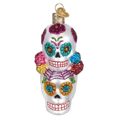 Old World Christmas Día De Los Muertos Stacking Sugar Skulls Ornament