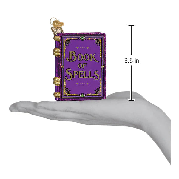 Old World Christmas Book Of Spells Ornament