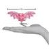 Old World Christmas Shimmering Pink Bat Ornament