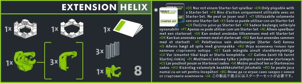 GraviTrax Pro Extension: Helix