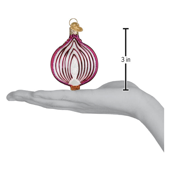 Old World Christmas Red Onion Ornament    