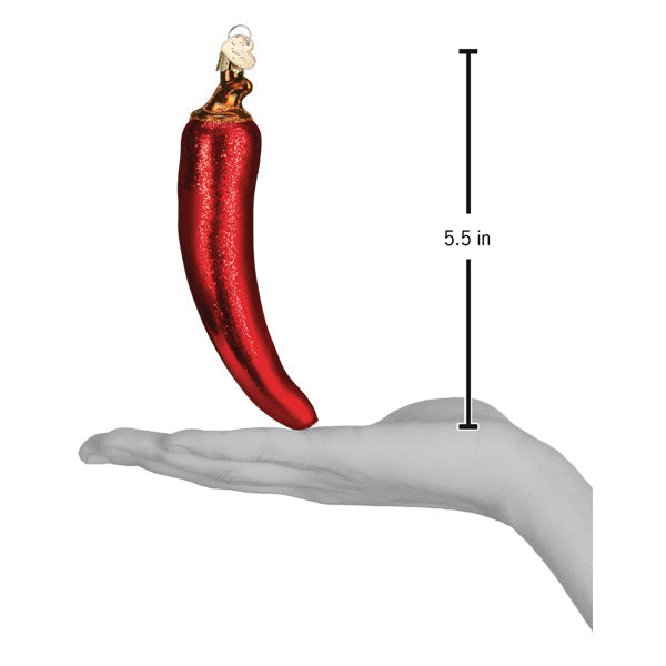 Old World Christmas Red Chili Pepper Ornament    
