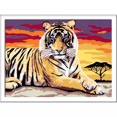 CreArt Majestic Tiger Paint-by-Number Kit