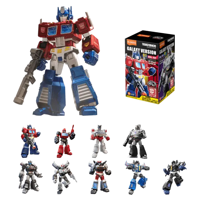 BLK Transformers Galaxy Version 01 Roll Out Mystery Box