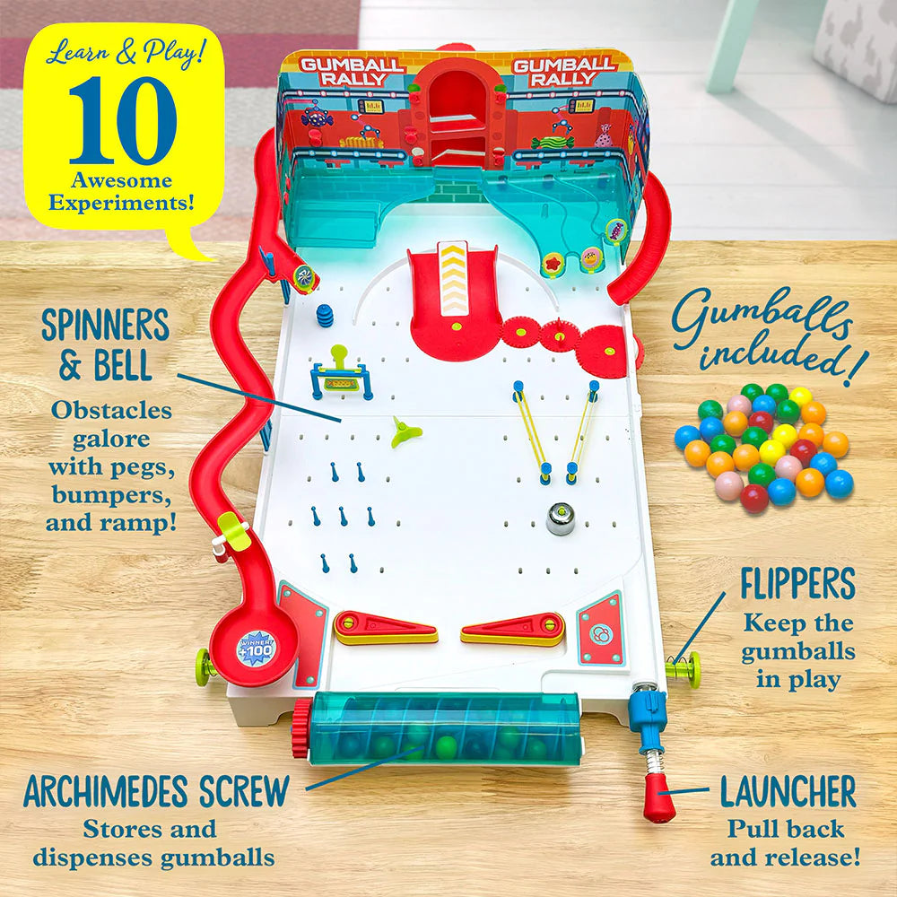 Thames & Kosmos Pinball Machine Maker Gumball Rally