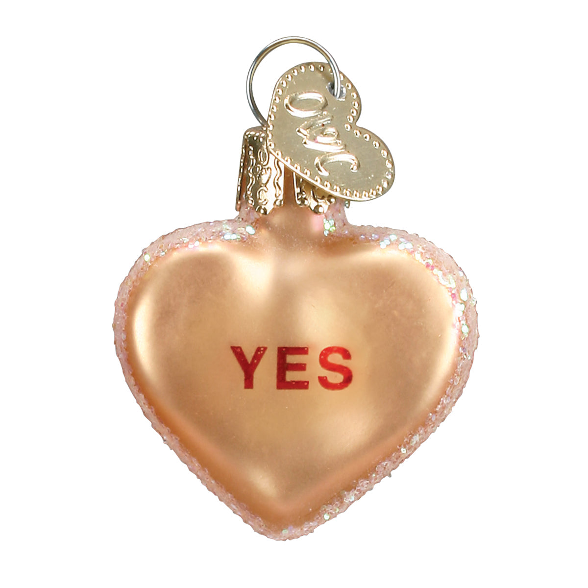 Old World Christmas Conversation Heart Ornament - Assorted (Single)    