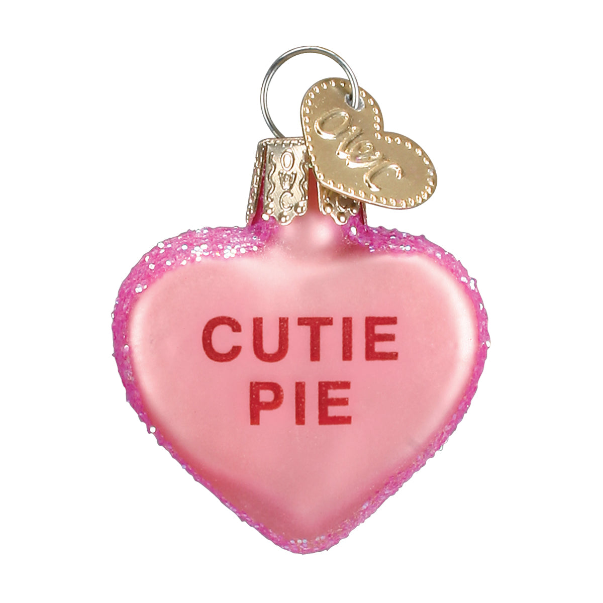 Old World Christmas Conversation Heart Ornament - Assorted (Single)    