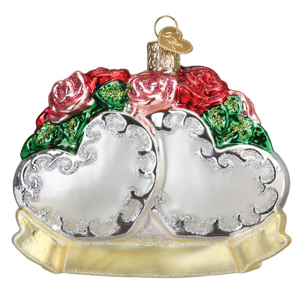 Old World Christmas Couples First Christmas Ornament    