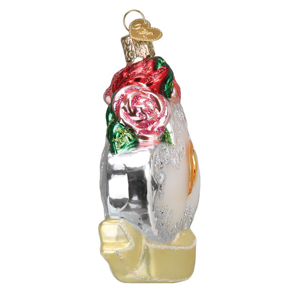 Old World Christmas Couples First Christmas Ornament    