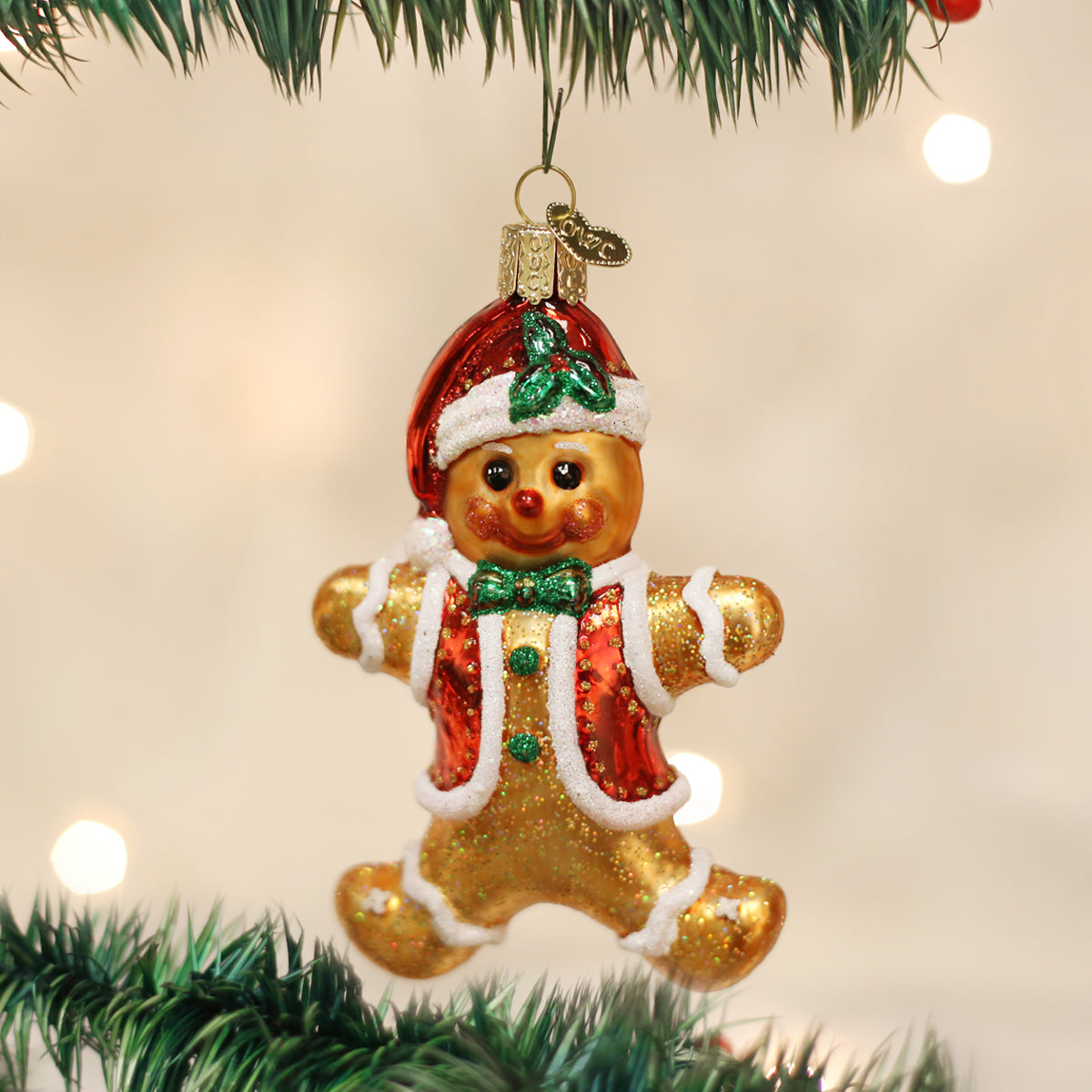 Old World Christmas Gingerbread Boy Ornament    