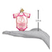 Old World Christmas Pink Baby Onesie Ornament    