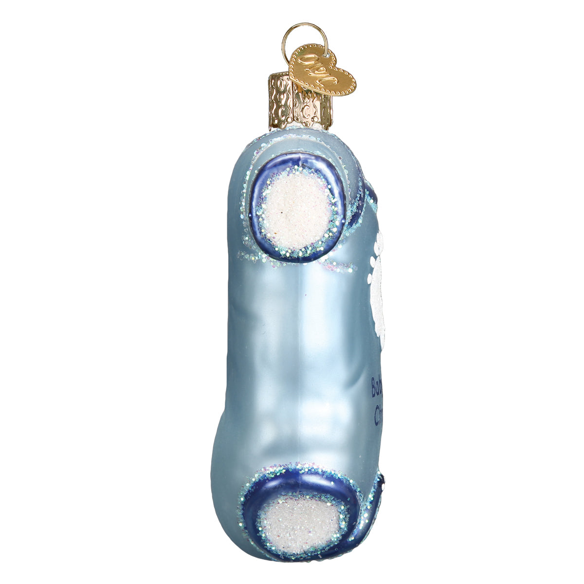 Old World Christmas Blue Baby Onesie Ornament    