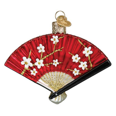Old World Christmas Folding Fan Ornament    
